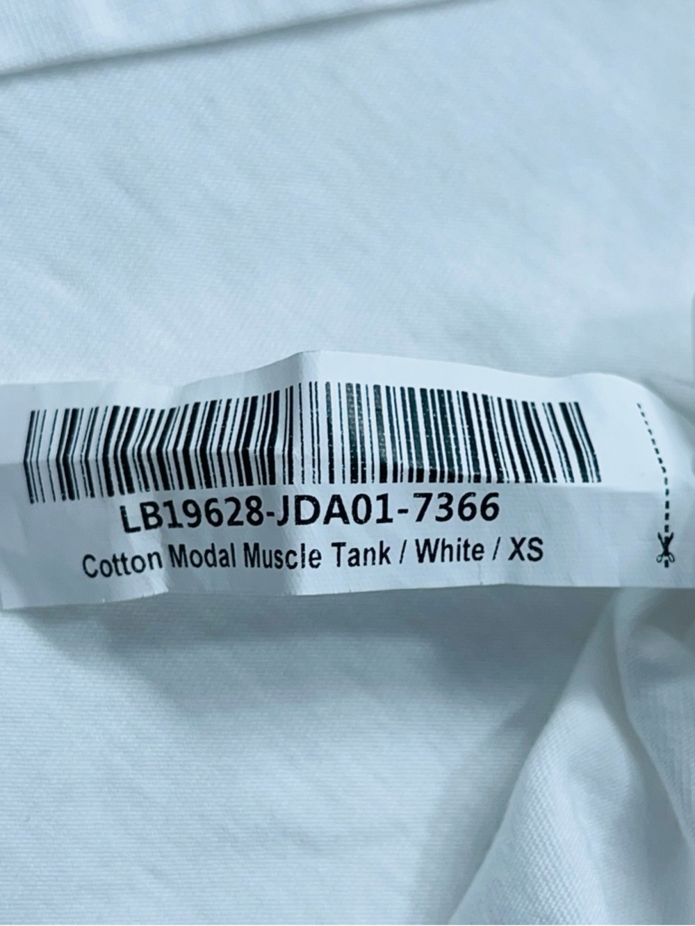 Quince Cotton Modal Muscle Tank Womens Size XS White - Picture 3 of 8